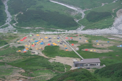 雷鳥澤露營地（雷鳥沢キャンプ場）